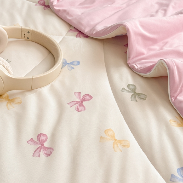 91家纺网 家纺一手货源 找家纺 （总）鑫琪莱家纺 2026新款印花冰皮软心凉凉被夏被