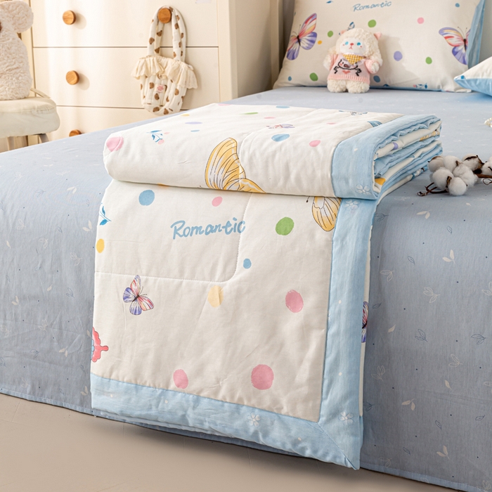 91家纺网 家纺一手货源 找家纺 （总）红日子纺织品 2026新款全棉印花夏被夏凉被空调被