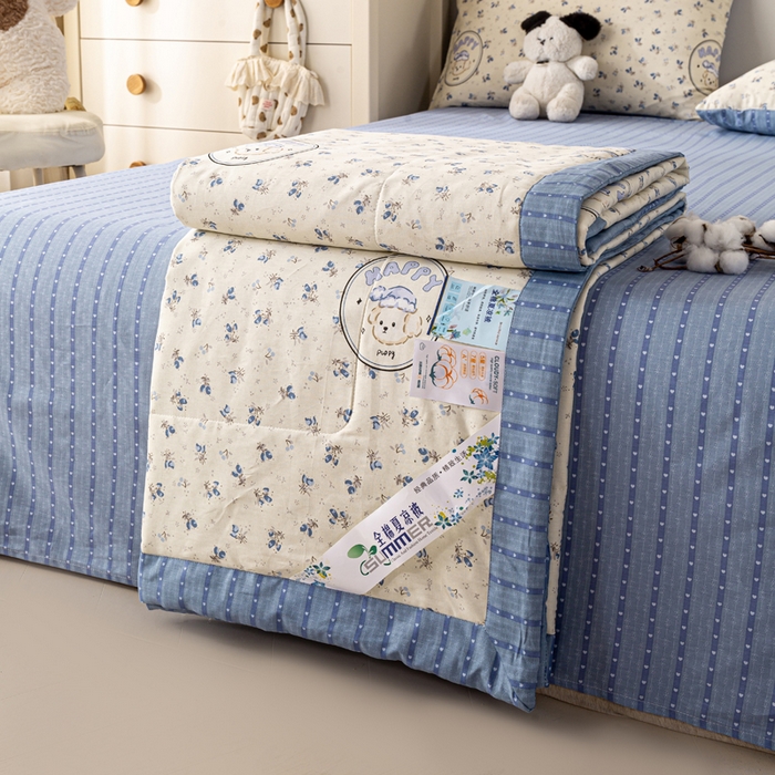 91家纺网 家纺一手货源 找家纺 （总）红日子纺织品 2026新款全棉印花夏被夏凉被空调被