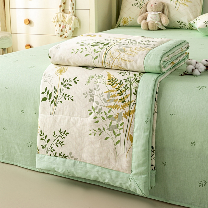 91家纺网 家纺一手货源 找家纺 （总）红日子纺织品 2026新款全棉印花夏被夏凉被空调被