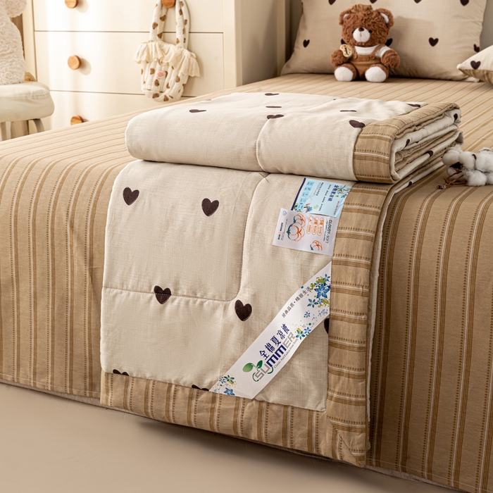 91家纺网 家纺一手货源 找家纺 （总）红日子纺织品 2026新款全棉印花夏被夏凉被空调被