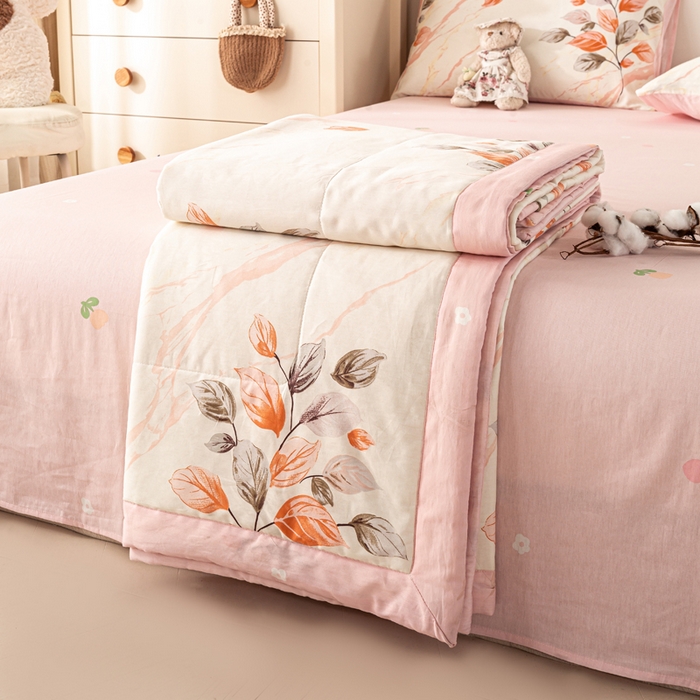 91家纺网 家纺一手货源 找家纺 （总）红日子纺织品 2026新款全棉印花夏被夏凉被空调被