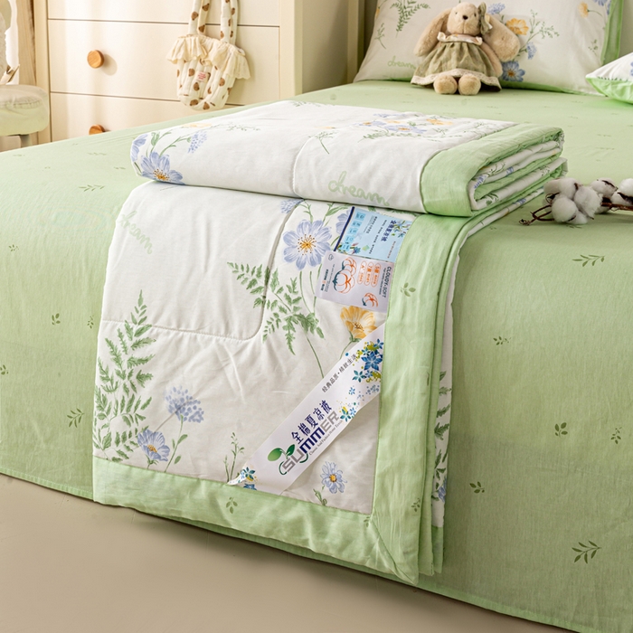 91家纺网 家纺一手货源 找家纺 （总）红日子纺织品 2026新款全棉印花夏被夏凉被空调被