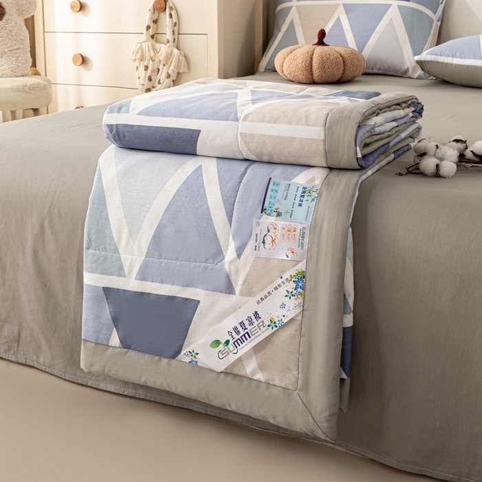 91家纺网 家纺一手货源 找家纺 （总）红日子纺织品 2026新款全棉印花夏被夏凉被空调被