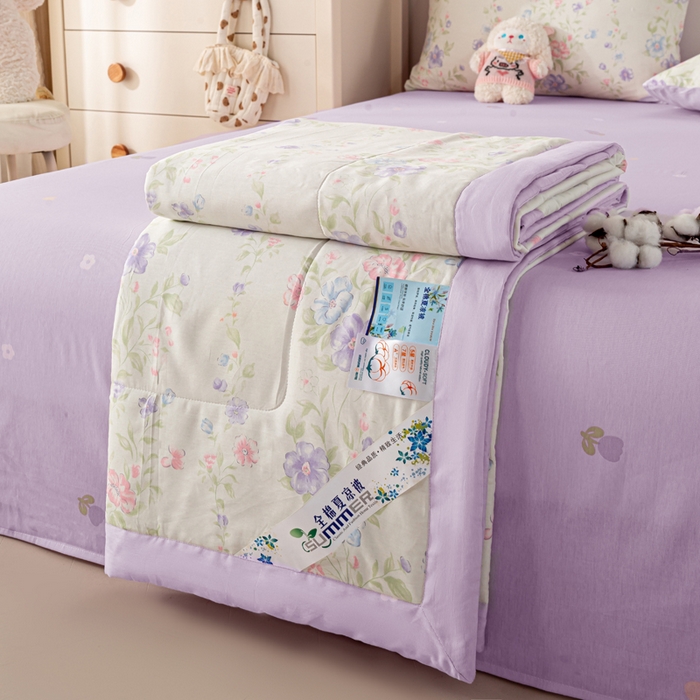 91家纺网 家纺一手货源 找家纺 （总）红日子纺织品 2026新款全棉印花夏被夏凉被空调被