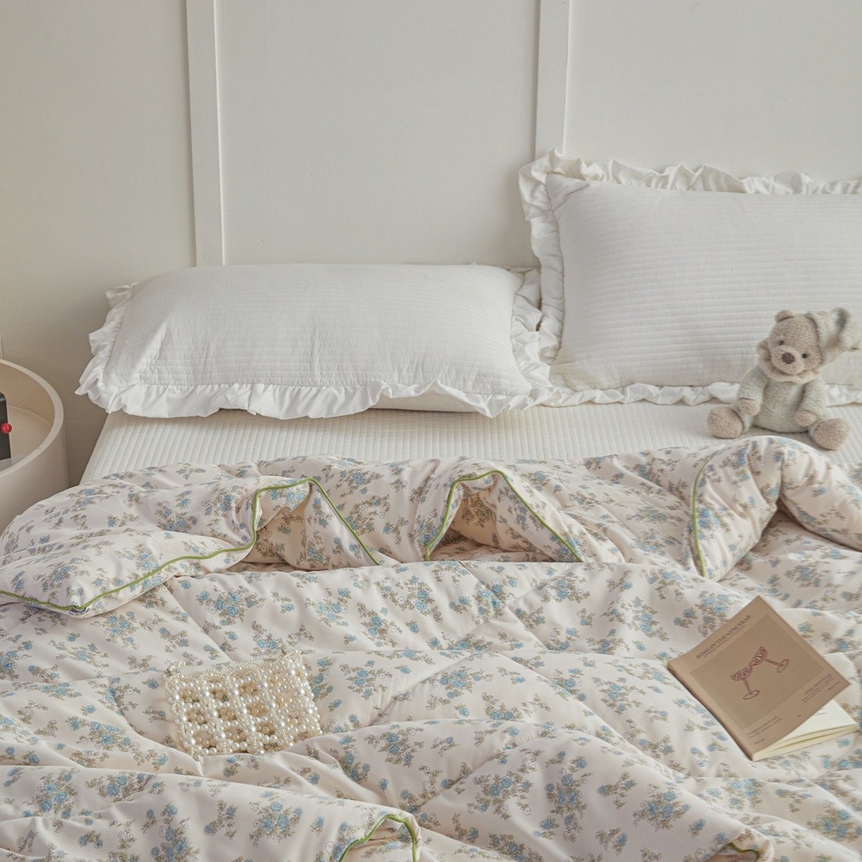 91家纺网 家纺一手货源 找家纺 尊妙被业 2026新款小奶芙大豆夏被夏凉被空调被 花屿间