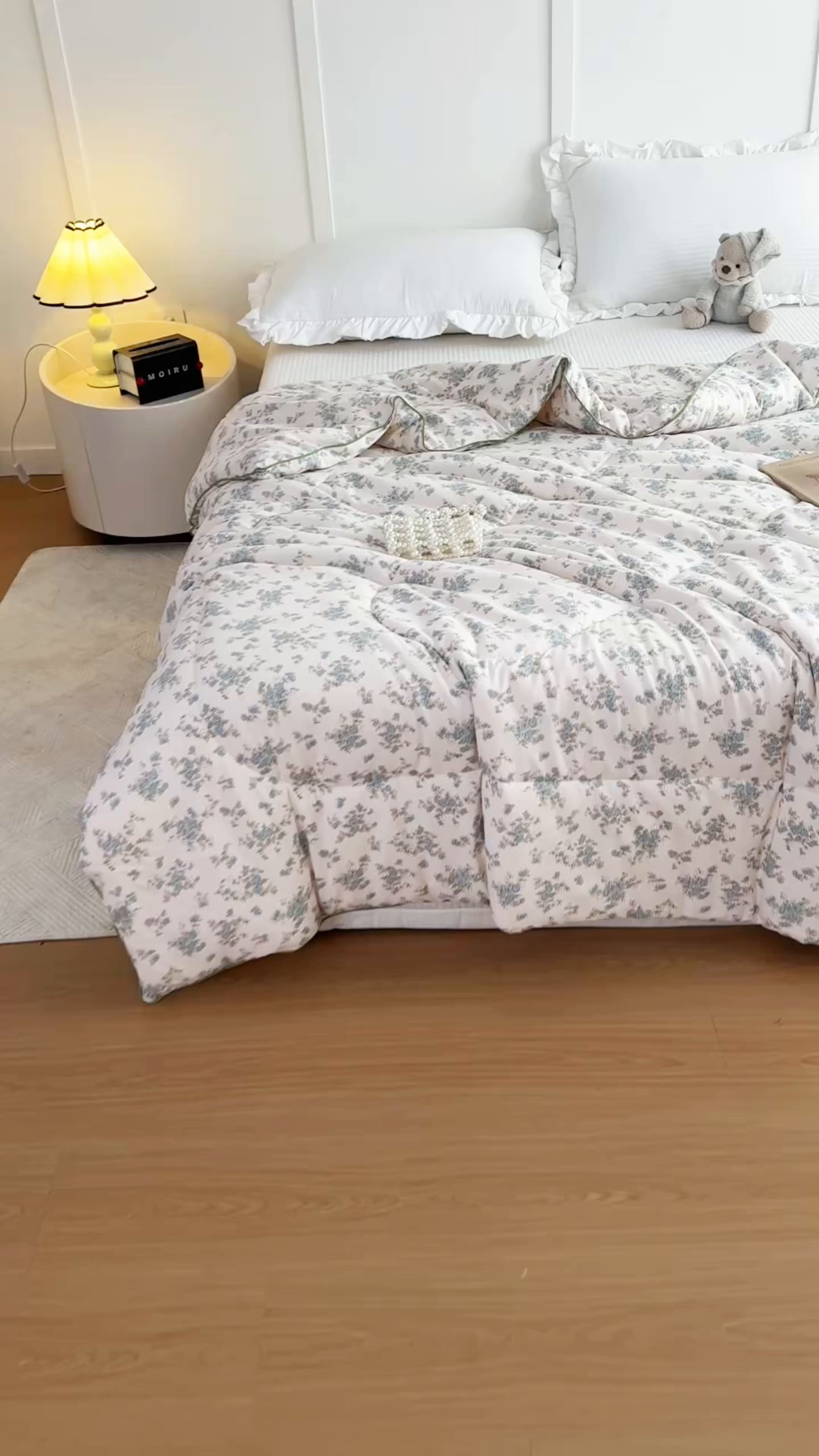 91家纺网 家纺一手货源 找家纺 尊妙被业 2026新款小奶芙大豆夏被夏凉被空调被 花屿间