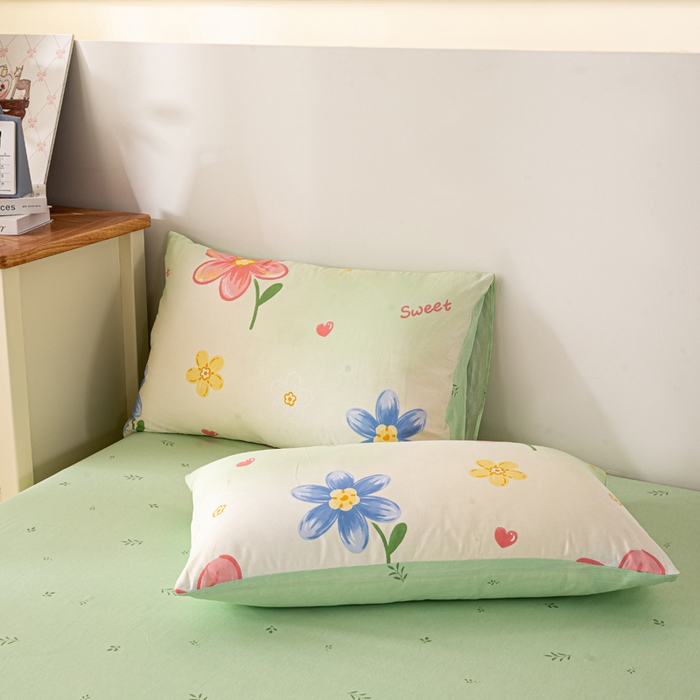 91家纺网 家纺一手货源 找家纺 红日子纺织品 2026新款全棉印花夏被夏凉被空调被 恋恋花语