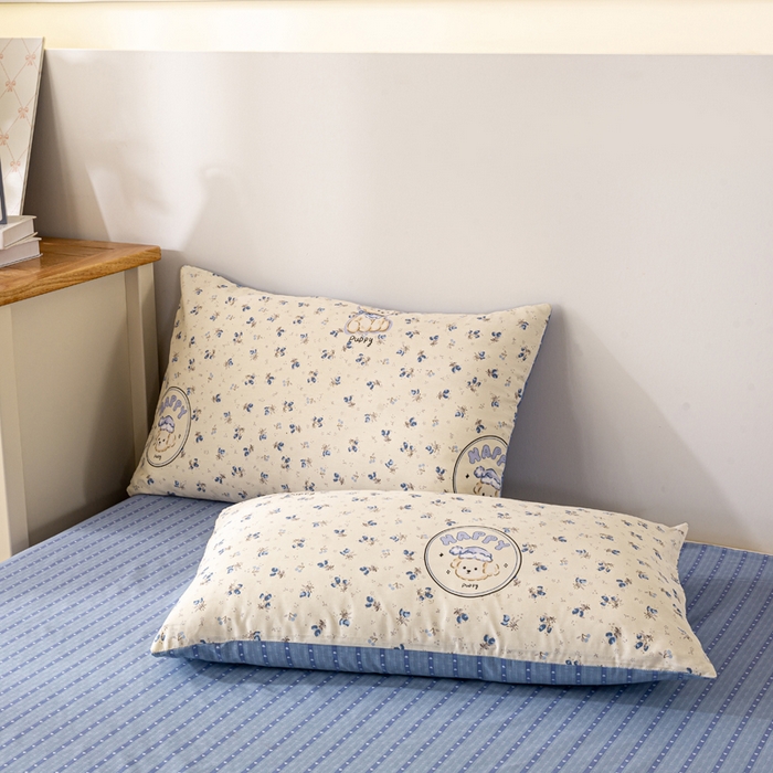 91家纺网 家纺一手货源 找家纺 红日子纺织品 2026新款全棉印花夏被夏凉被空调被 玲语小狗