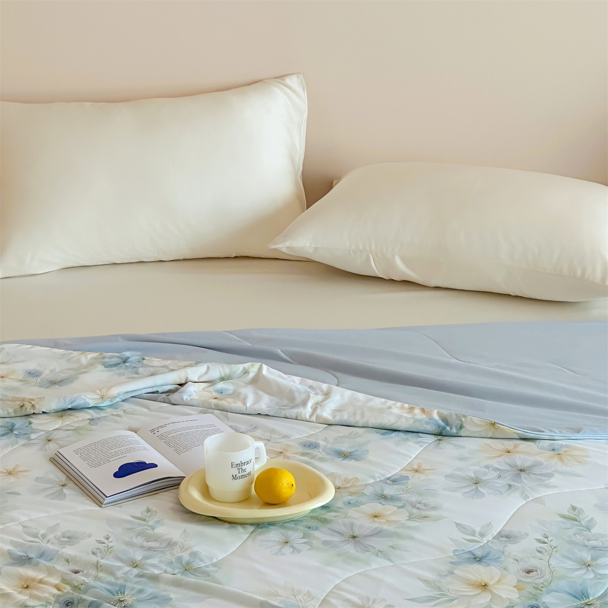 91家纺网 家纺一手货源 找家纺 傲蕾良品 2026新款【冷凝一号】高定锦氨针织蚕丝冰皮被 绿野仙踪