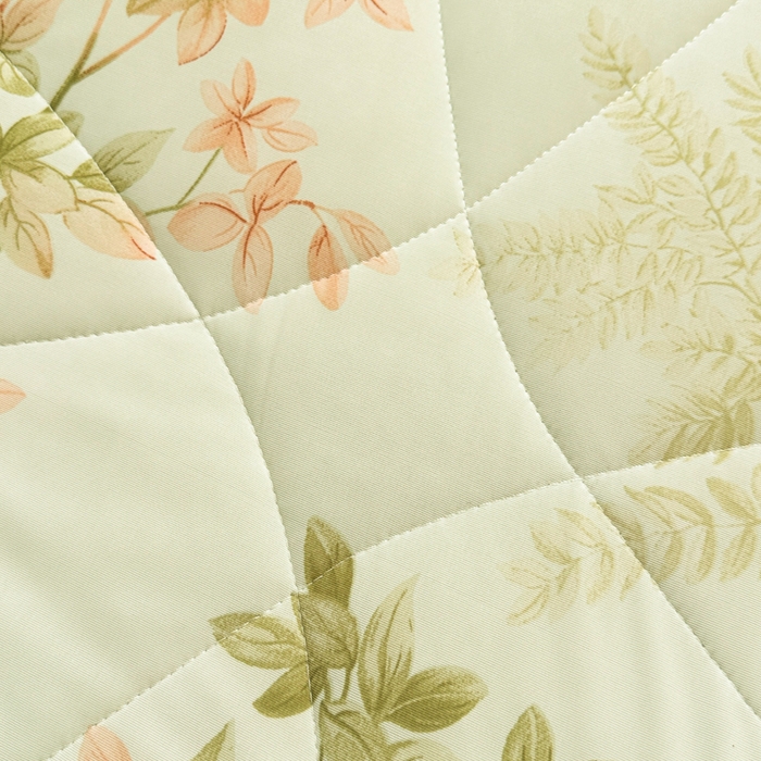 91家纺网 家纺一手货源 找家纺 鑫琪莱家纺 2026新款印花冰皮软心凉凉被夏被 青枝漫舞