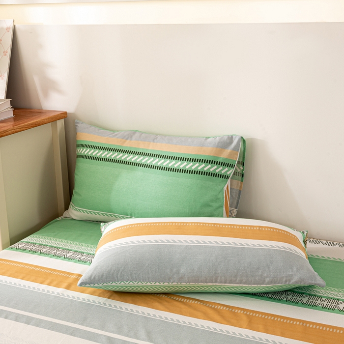 91家纺网 家纺一手货源 找家纺 红日子纺织品 2026新款全棉印花夏被夏凉被空调被 曼波绿