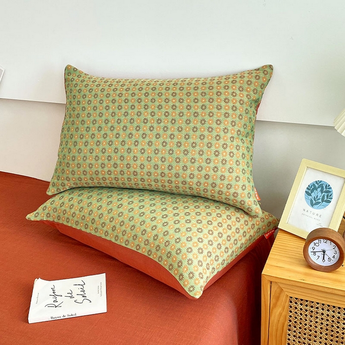 91家纺网 家纺一手货源 找家纺 （总）春皖家纺 2026新款全棉纯棉拉链款双层纱枕套单枕套枕套单件