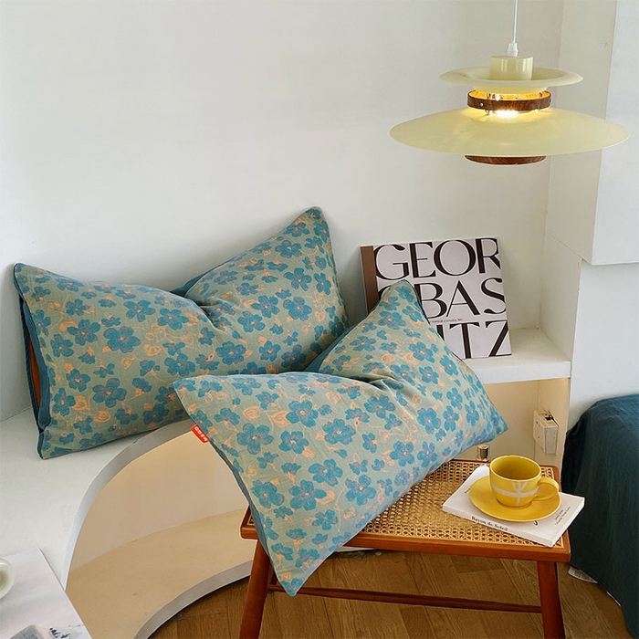 91家纺网 家纺一手货源 找家纺 春皖家纺 2026新款全棉纯棉拉链款双层纱枕套单枕套枕套单件 百灵斯顿