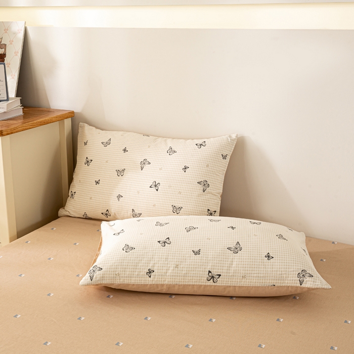 91家纺网 家纺一手货源 找家纺 红日子纺织品 2026新款全棉印花夏被夏凉被空调被 南山蝴蝶