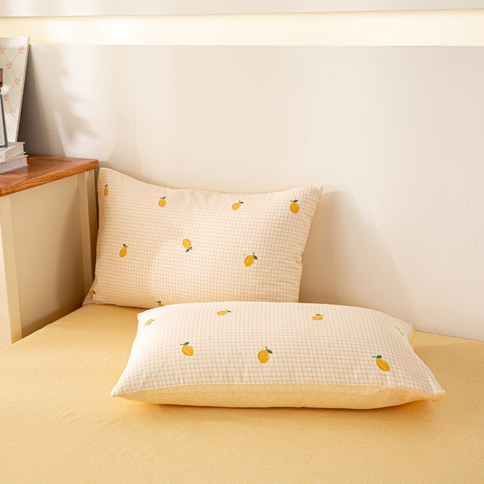 91家纺网 家纺一手货源 找家纺 红日子纺织品 2026新款全棉印花夏被夏凉被空调被 柠檬小镇