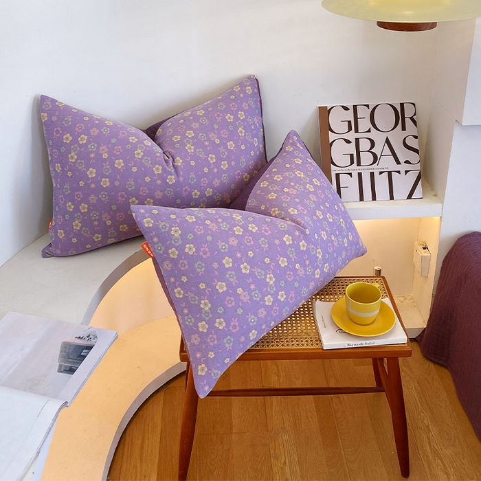 91家纺网 家纺一手货源 找家纺 春皖家纺 2026新款全棉纯棉拉链款双层纱枕套单枕套枕套单件 雪花飘