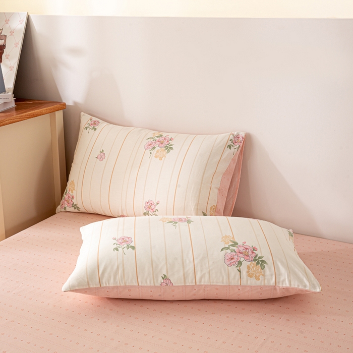 91家纺网 家纺一手货源 找家纺 红日子纺织品 2026新款全棉印花夏被夏凉被空调被 芸雅花开