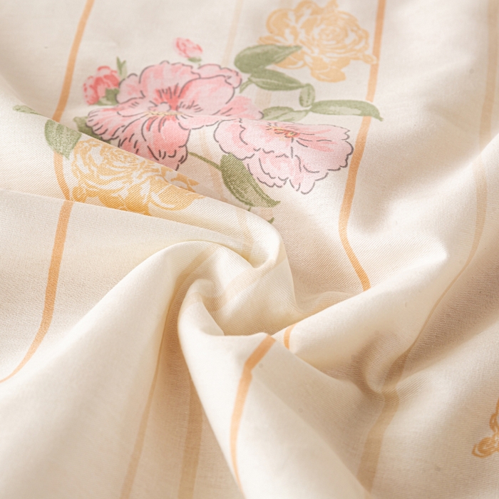 91家纺网 家纺一手货源 找家纺 红日子纺织品 2026新款全棉印花夏被夏凉被空调被 芸雅花开