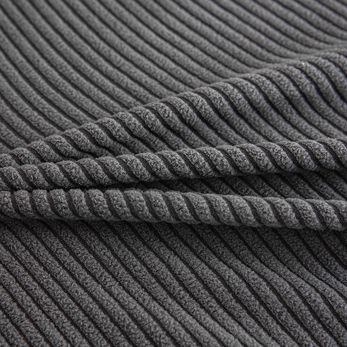 91家纺网 家纺一手货源 找家纺 飞翔家纺沙发套 2026新款条纹沙发套 深灰