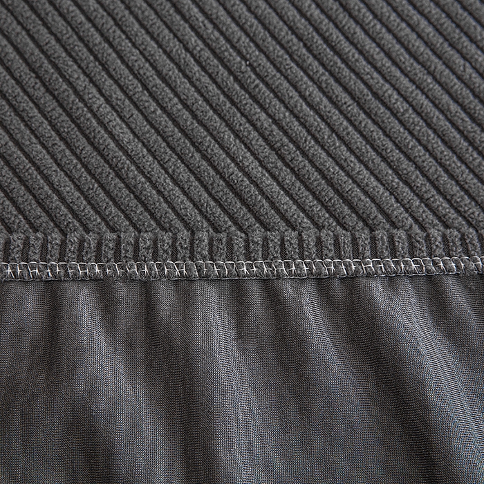 91家纺网 家纺一手货源 找家纺 飞翔家纺沙发套 2026新款条纹沙发套 深灰