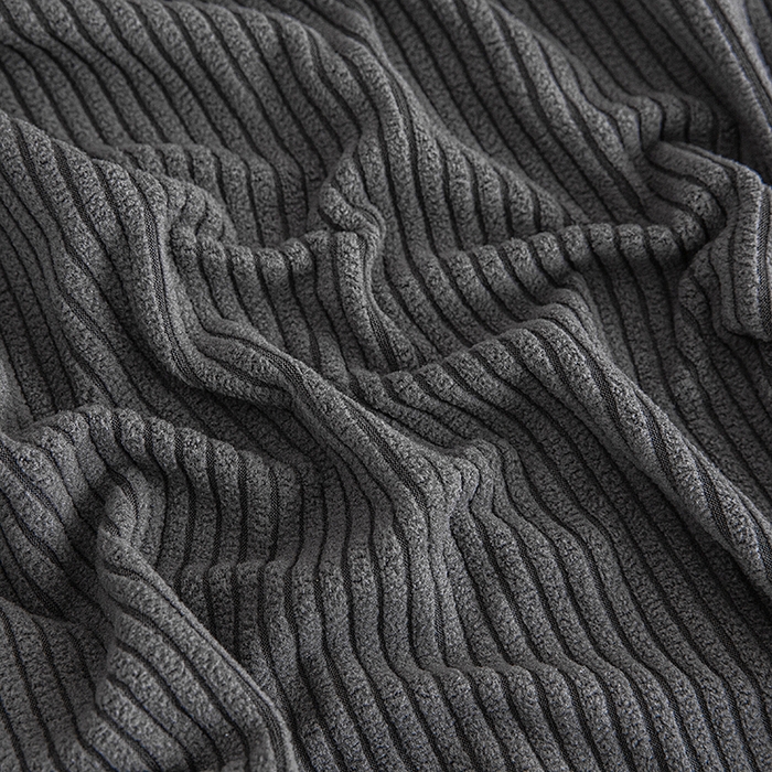 91家纺网 家纺一手货源 找家纺 飞翔家纺沙发套 2026新款条纹沙发套 深灰