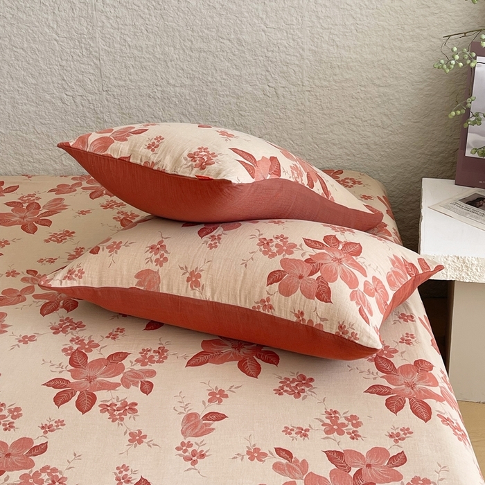 91家纺网 家纺一手货源 找家纺 （总）春皖家纺 2026新款全棉纯棉拉链款双层纱枕套单枕套枕套单件