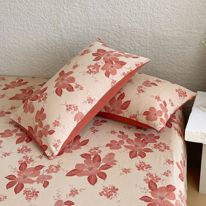 91家纺网 家纺一手货源 找家纺 （总）春皖家纺 2026新款全棉纯棉拉链款双层纱枕套单枕套枕套单件