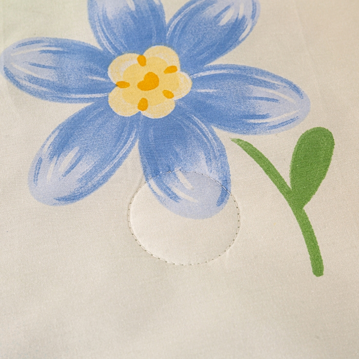 91家纺网 家纺一手货源 找家纺 红日子纺织品 2026新款里外全棉纯棉印花夏被夏凉被空调被 恋恋花语