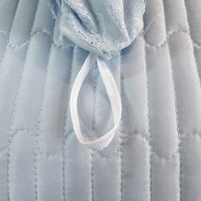 91家纺网 家纺一手货源 找家纺 大麦家纺 2026新款法式花边天丝床盖四件套 霞月韵