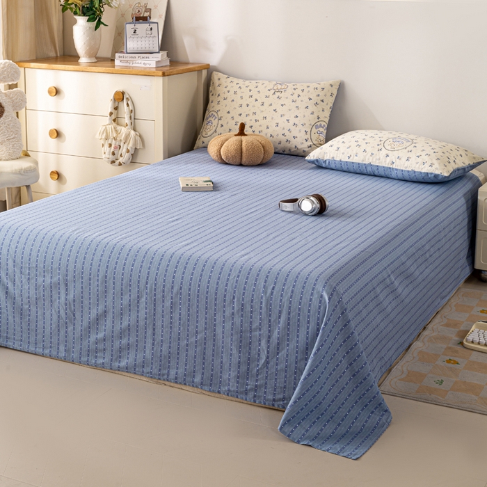 91家纺网 家纺一手货源 找家纺 红日子纺织品 2026新款里外全棉纯棉印花夏被夏凉被空调被 玲语小狗