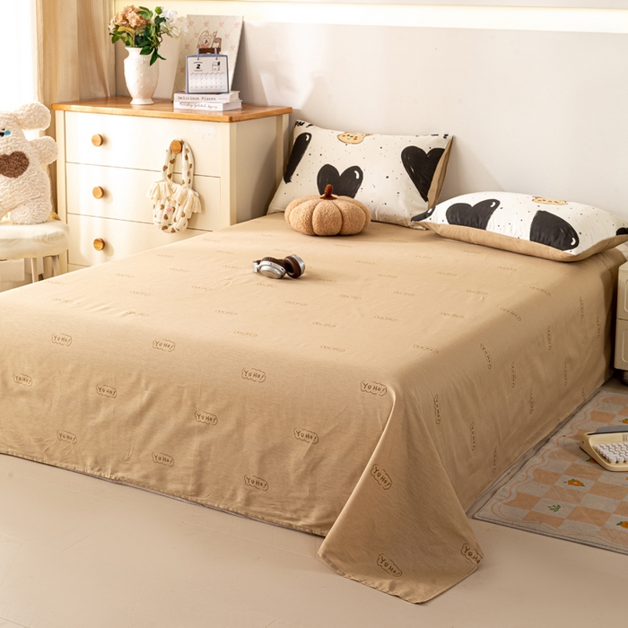 91家纺网 家纺一手货源 找家纺 红日子纺织品 2026新款里外全棉纯棉印花夏被夏凉被空调被 萌心熊宝