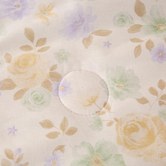 91家纺网 家纺一手货源 找家纺 红日子纺织品 2026新款里外全棉纯棉印花夏被夏凉被空调被 蘑菇小兔