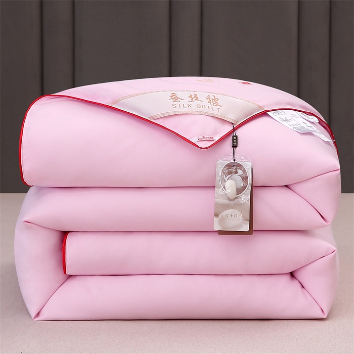 91家纺网 家纺一手货源 找家纺 （总）芭芭棉家纺 2026新款防全棉蚕丝蛋白被春秋被冬被子子母被拉链款被芯