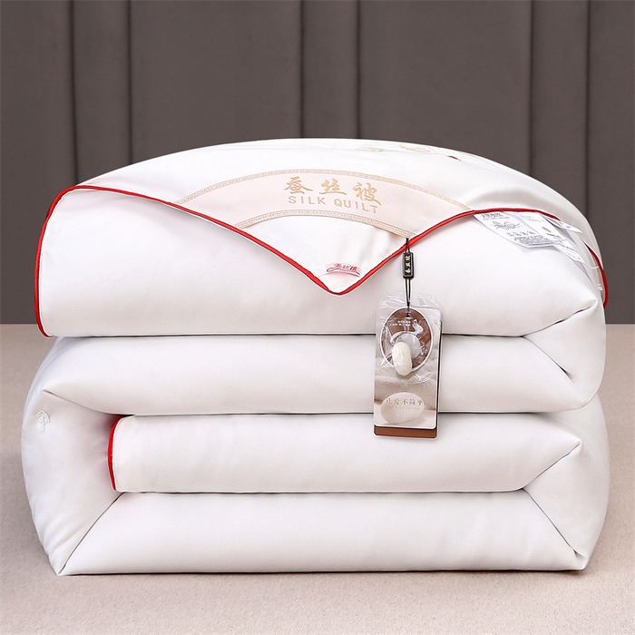 91家纺网 家纺一手货源 找家纺 （总）芭芭棉家纺 2026新款防全棉蚕丝蛋白被春秋被冬被子子母被拉链款被芯