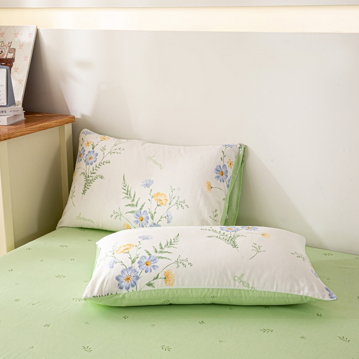 91家纺网 家纺一手货源 找家纺 红日子纺织品 2026新款里外全棉纯棉印花夏被夏凉被空调被 时光花间