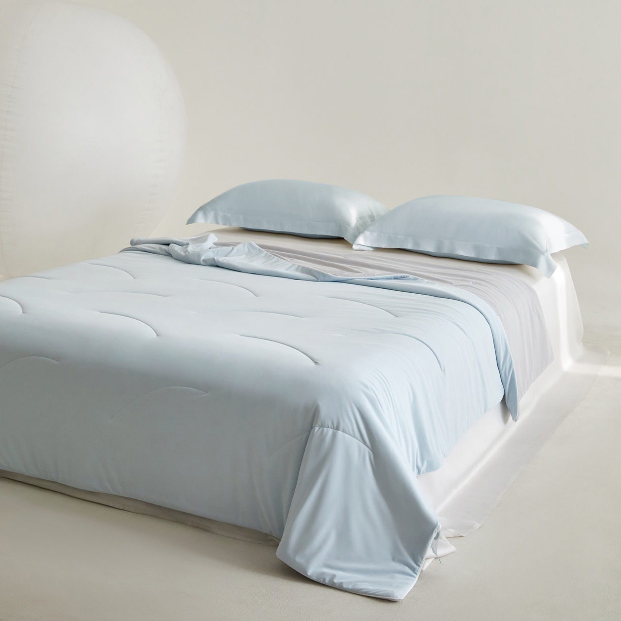 91家纺网 家纺一手货源 找家纺 （总）纪梵茜 2026新款李官奇大豆纤维被锦纶氨纶凉感丝夏凉被锦氨空调被芯