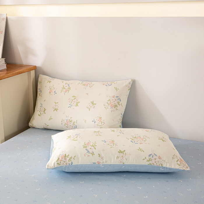 91家纺网 家纺一手货源 找家纺 红日子纺织品 2026新款里外全棉纯棉印花夏被夏凉被空调被 遥遥花期