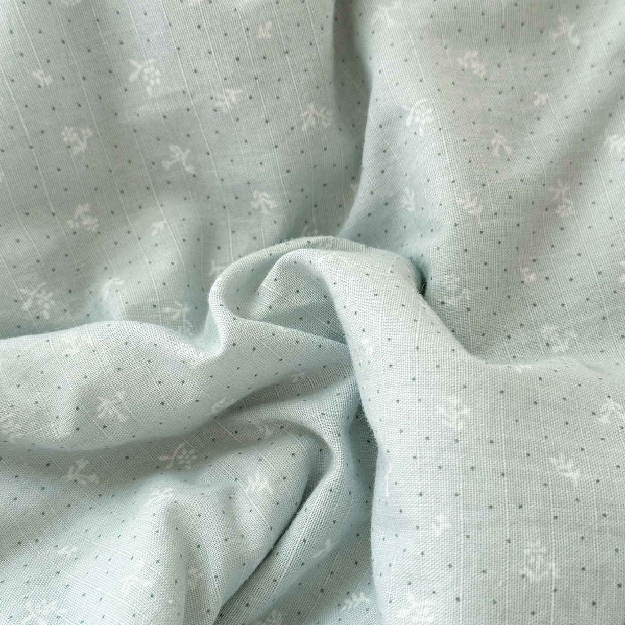 91家纺网 家纺一手货源 找家纺 摩时 2026春夏新款全棉棉麻夏被空调被单双人被子棉花被 花颜