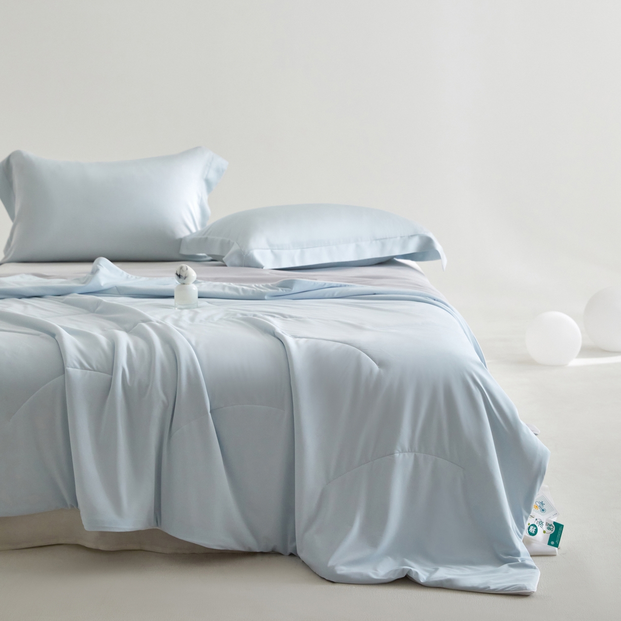 91家纺网 家纺一手货源 找家纺 （总）A+爱家（纪梵茜） 2026新款李官奇大豆纤维被锦纶氨纶凉感丝夏凉被锦氨空调被芯