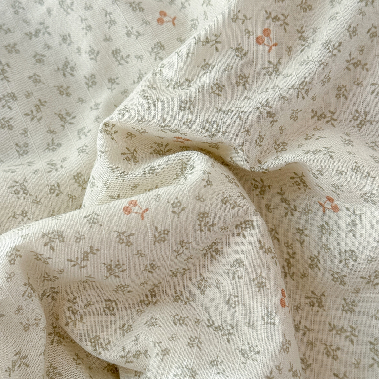 91家纺网 家纺一手货源 找家纺 摩时 2026春夏新款全棉棉麻夏被空调被单双人被子棉花被 樱桃花语