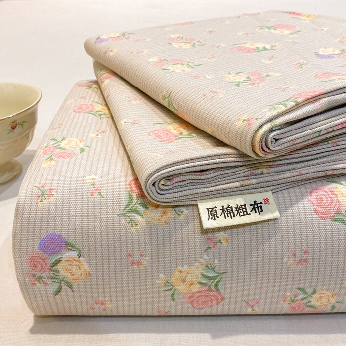 91家纺网 家纺一手货源 找家纺 （总）红日子纺织品 2026新款老粗布纯棉床单单床单床单单件