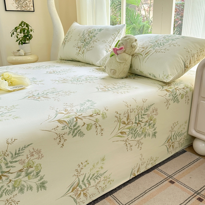 91家纺网 家纺一手货源 找家纺 红日子纺织品 2026新款老粗布纯棉床单单床单床单单件 碧春