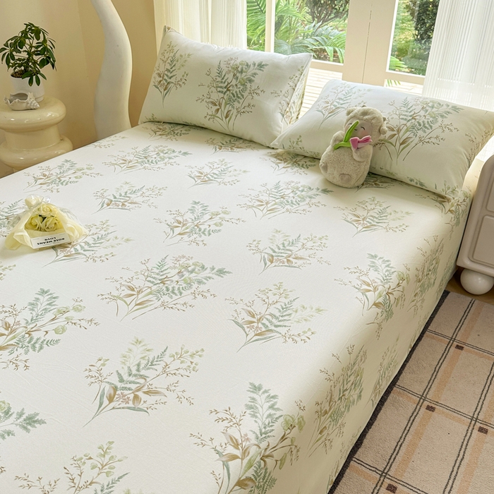 91家纺网 家纺一手货源 找家纺 红日子纺织品 2026新款老粗布纯棉床单单床单床单单件 碧春