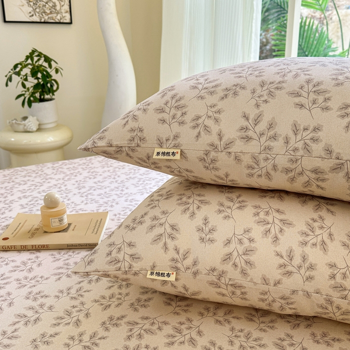 91家纺网 家纺一手货源 找家纺 红日子纺织品 2026新款老粗布纯棉床单单床单床单单件 苍岚