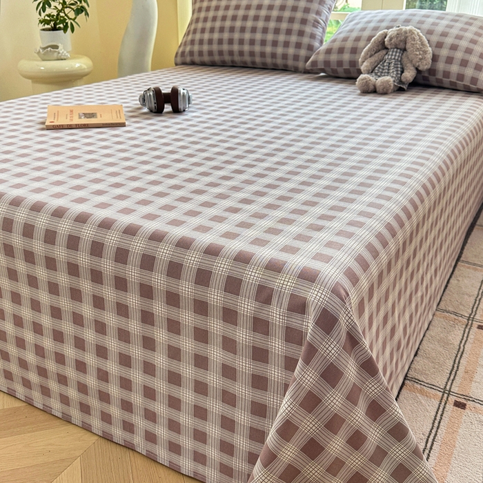 91家纺网 家纺一手货源 找家纺 红日子纺织品 2026新款老粗布纯棉床单单床单床单单件 川奈