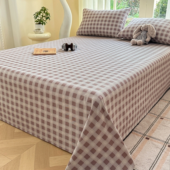 91家纺网 家纺一手货源 找家纺 红日子纺织品 2026新款老粗布纯棉床单单床单床单单件 川奈