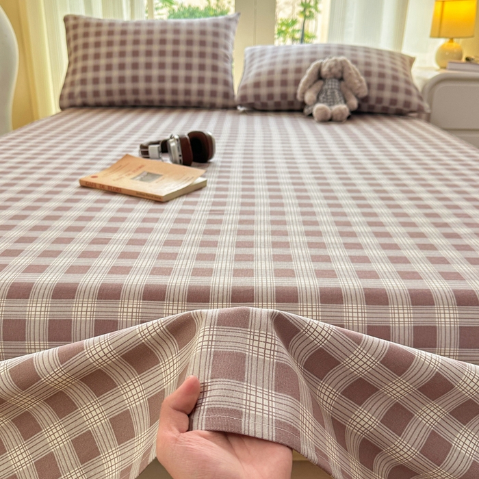 91家纺网 家纺一手货源 找家纺 红日子纺织品 2026新款老粗布纯棉床单单床单床单单件 川奈