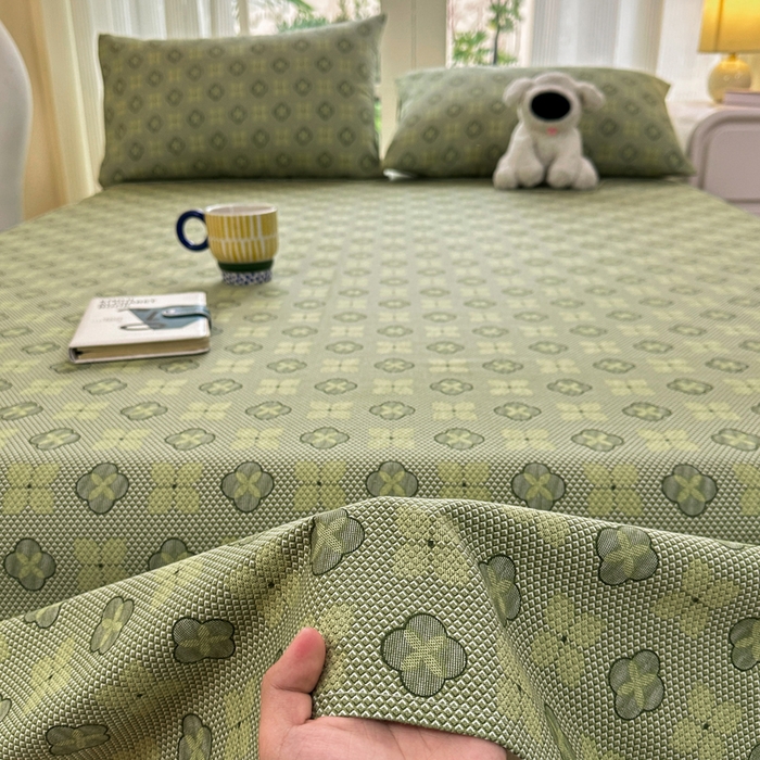 91家纺网 家纺一手货源 找家纺 红日子纺织品 2026新款老粗布纯棉床单单床单床单单件 繁花