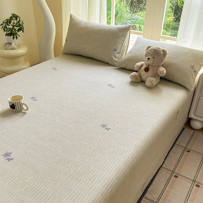 91家纺网 家纺一手货源 找家纺 红日子纺织品 2026新款老粗布纯棉床单单床单床单单件 梵克